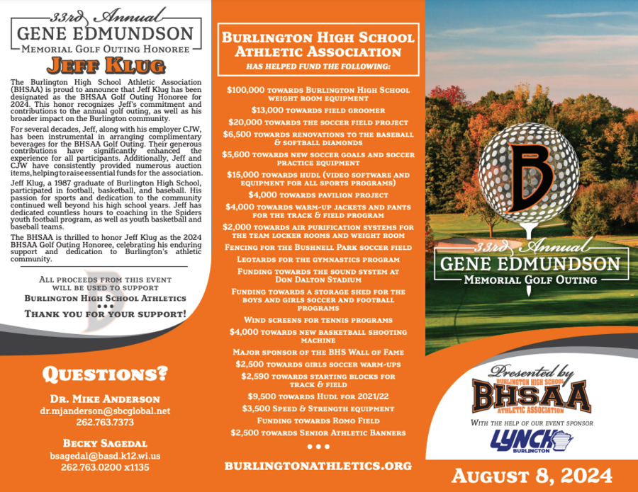 BHSAA | 33rd Annual Gene Edmundson Memorial Golf Outing